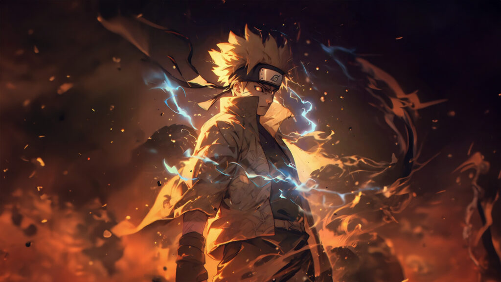 The story follows a young ninja boy whose dream is to become Hokage(like; chief  of a nation)in future.